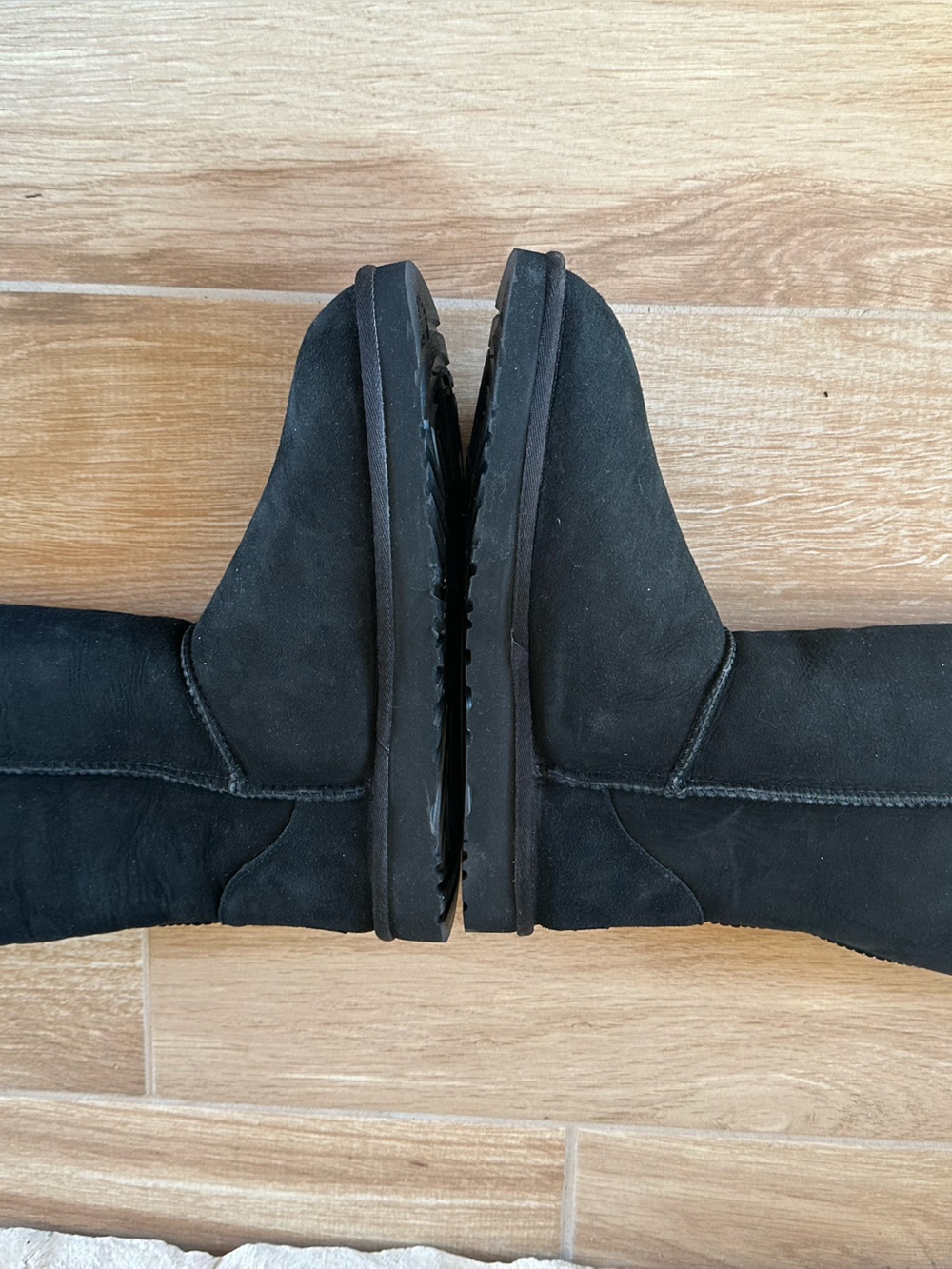 UGG  Women's UGG Black Classic II Tall Boots Size 10 - Picture 6 of 7